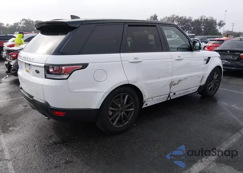 2017 Land Rover Range Rover Sport 3.0L V6 Turbocharged Diesel Se Td6 from USA, damaged, VIN SALWG2FK8HA175105